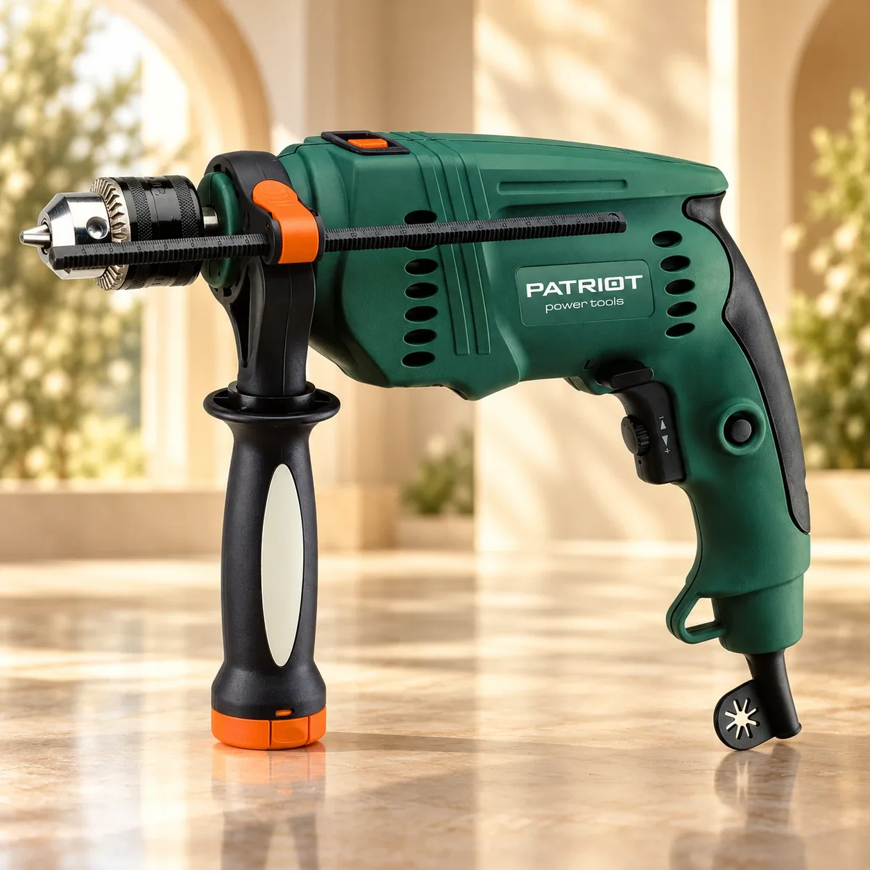 دریل چکشی برقی PATRIOT 13mm 900W