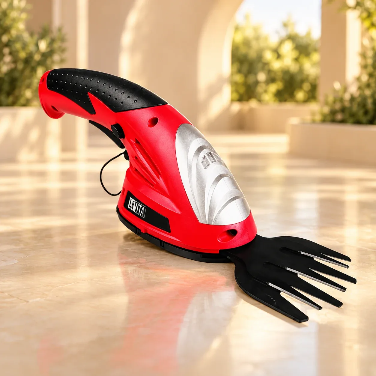 شمشادزن و چمن‌زن شارژی LEVITA GS 1300