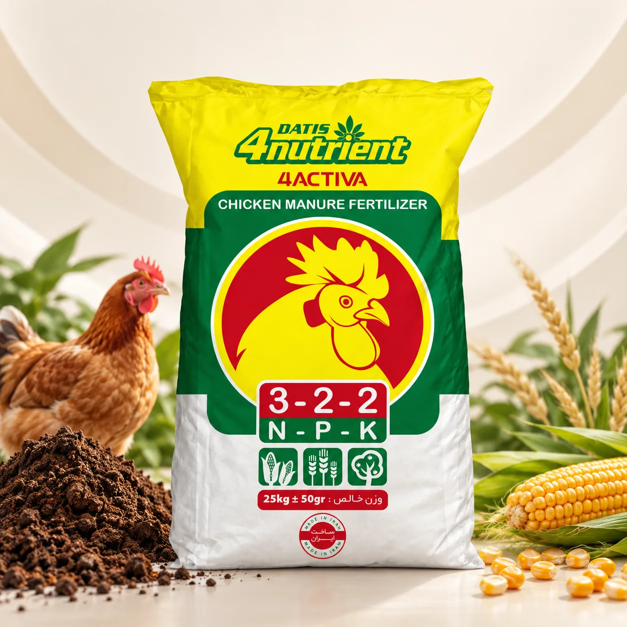 کود ارگانیک داتیس 4Nutrient 4Activa